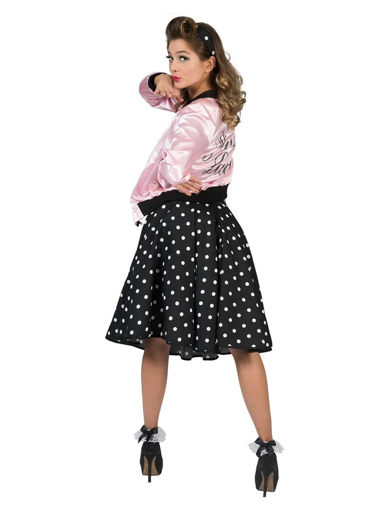 Roze Grease jasje Pink lady - Image 3