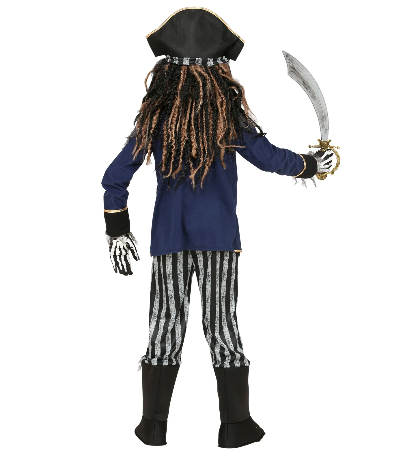 Skelet piraten pak kinderen - Image 3