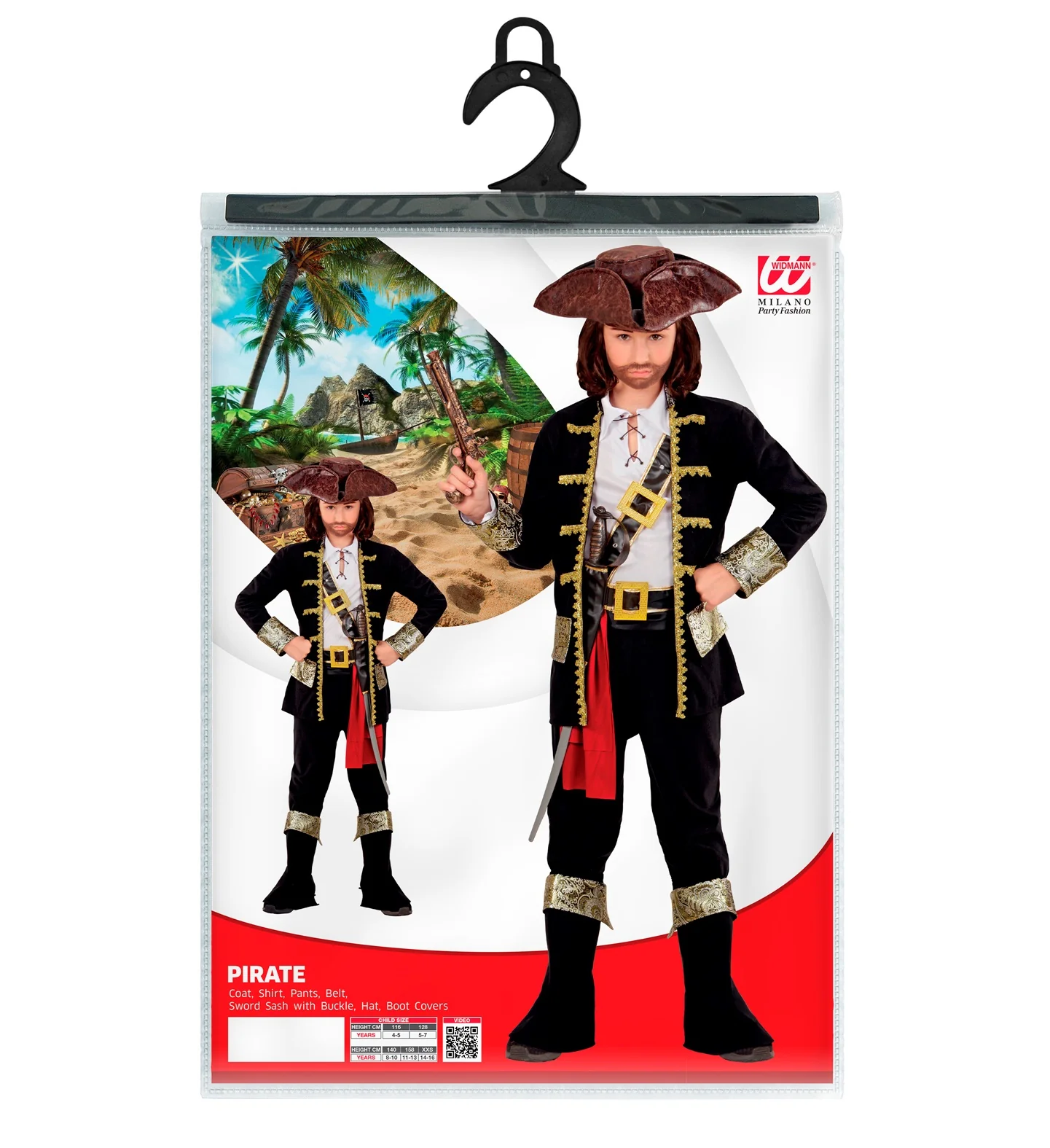Piraten pak Stijn voor kinderen - Image 3