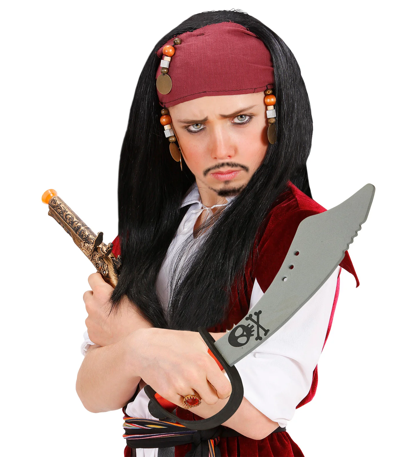 Piraten zwaard met doodskop - Image 2
