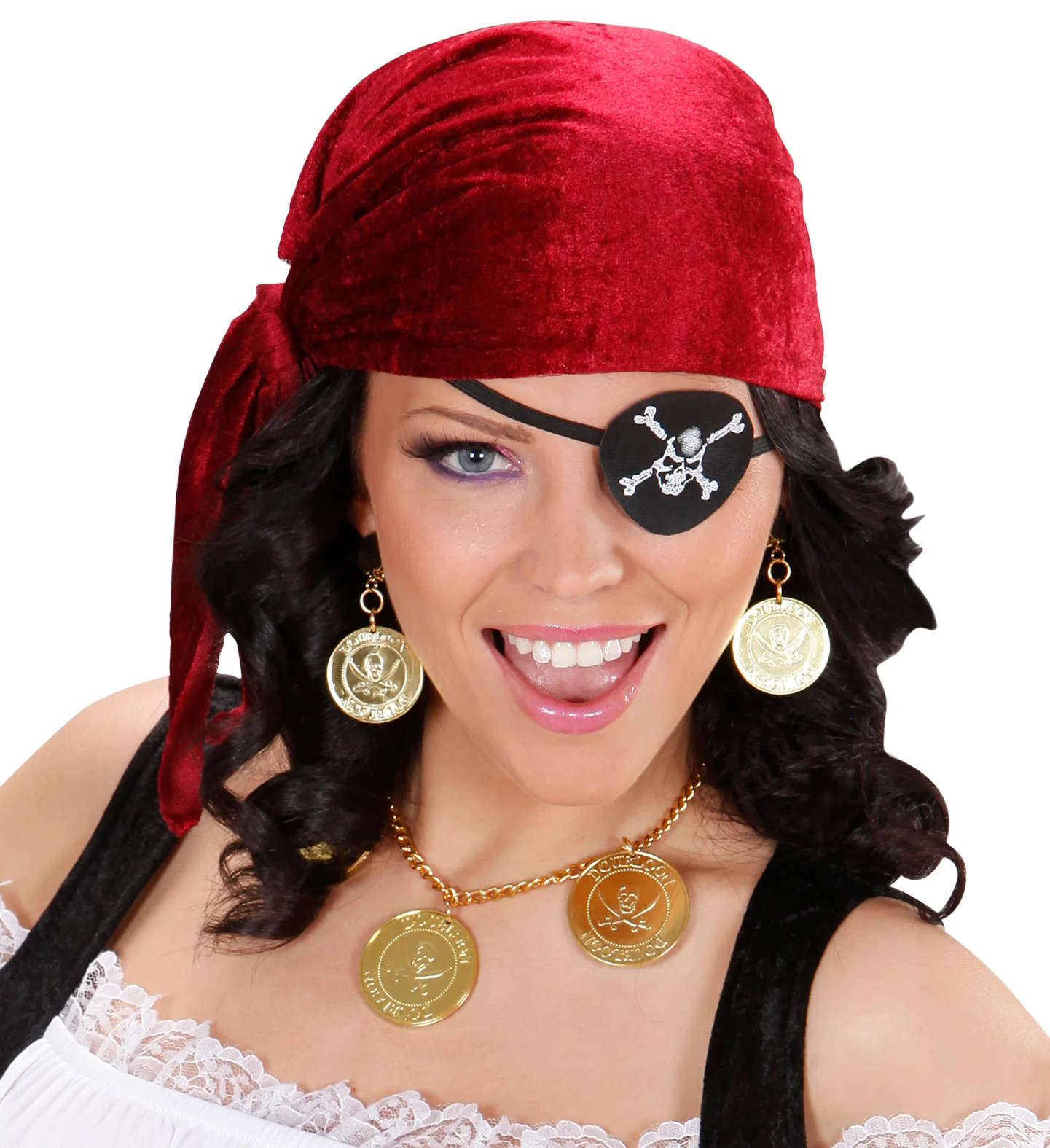 Piraten ketting en oorbellen - Image 3