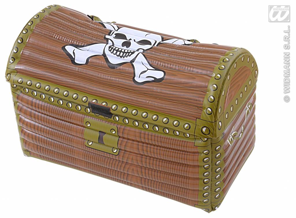 Opblaasbare piraten schatkist - Image 3