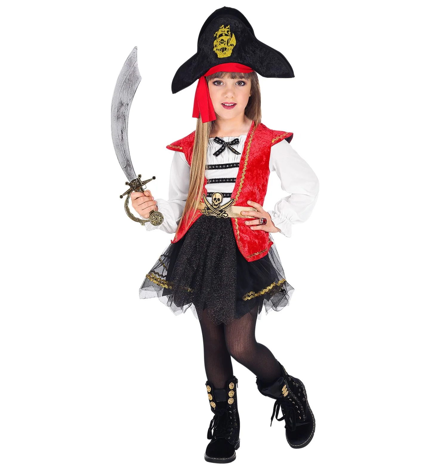 Piraten pak Tessa meisje