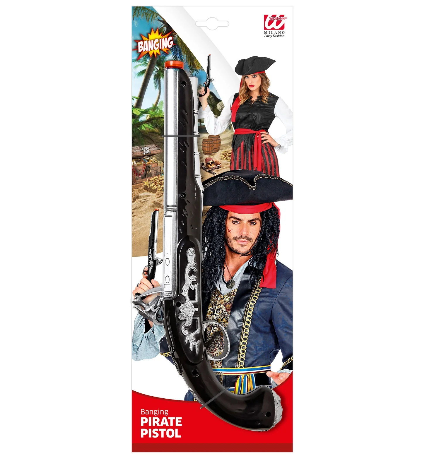 Piratenpistool met knal - Image 5