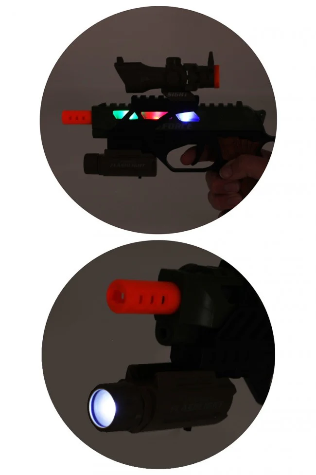 Pistool militair licht en geluid - Image 2
