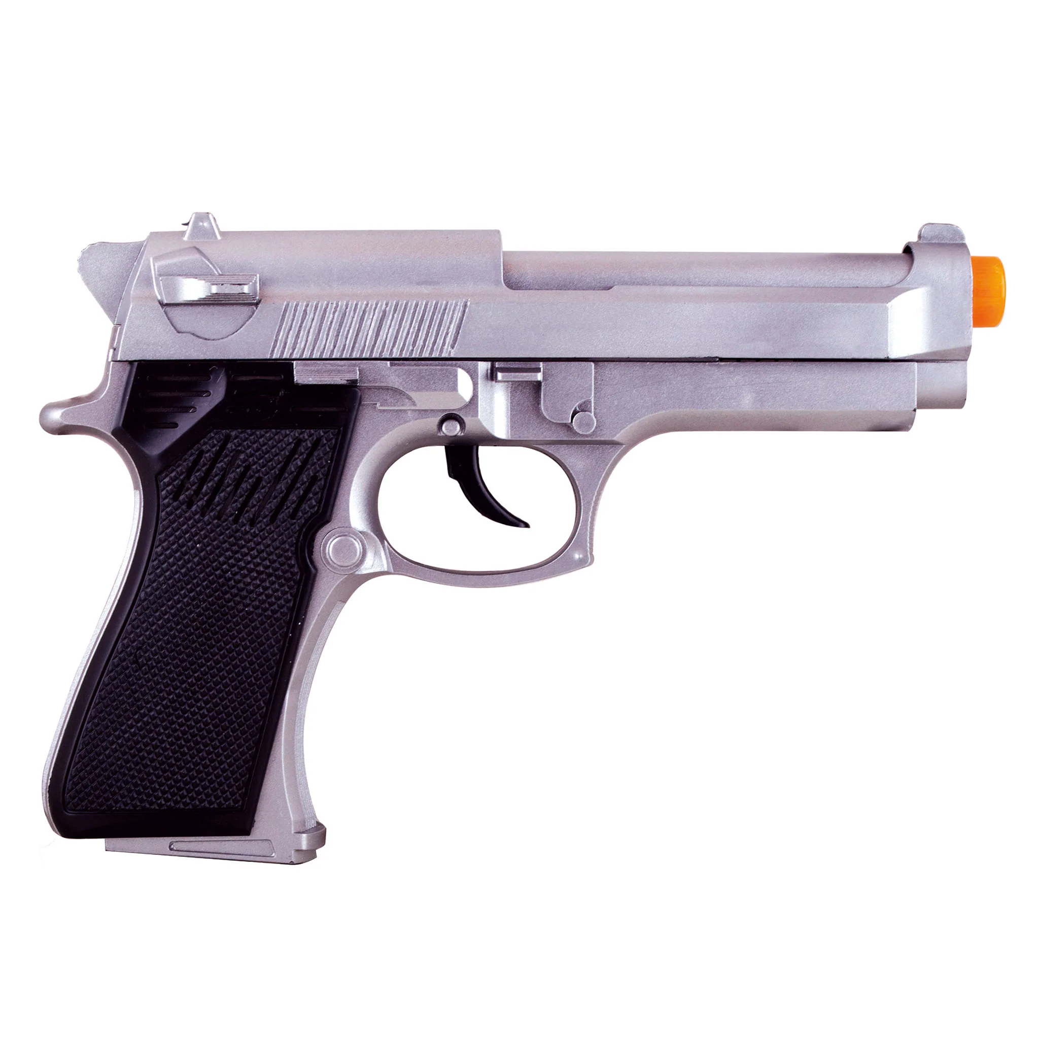Pistool zilver met Licht en Geluid - Image 2