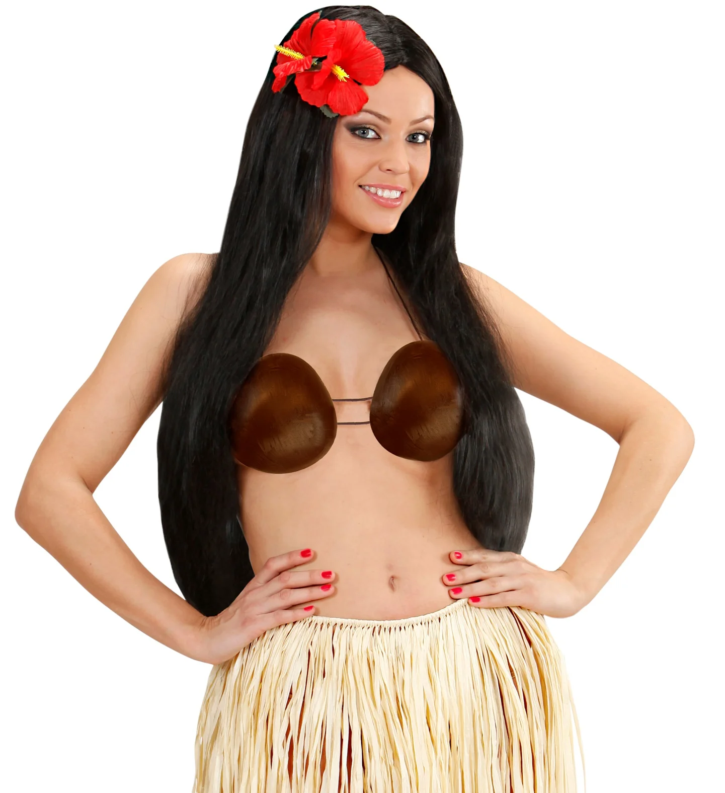 Kokosnoot BH hawaii plastic - Image 3