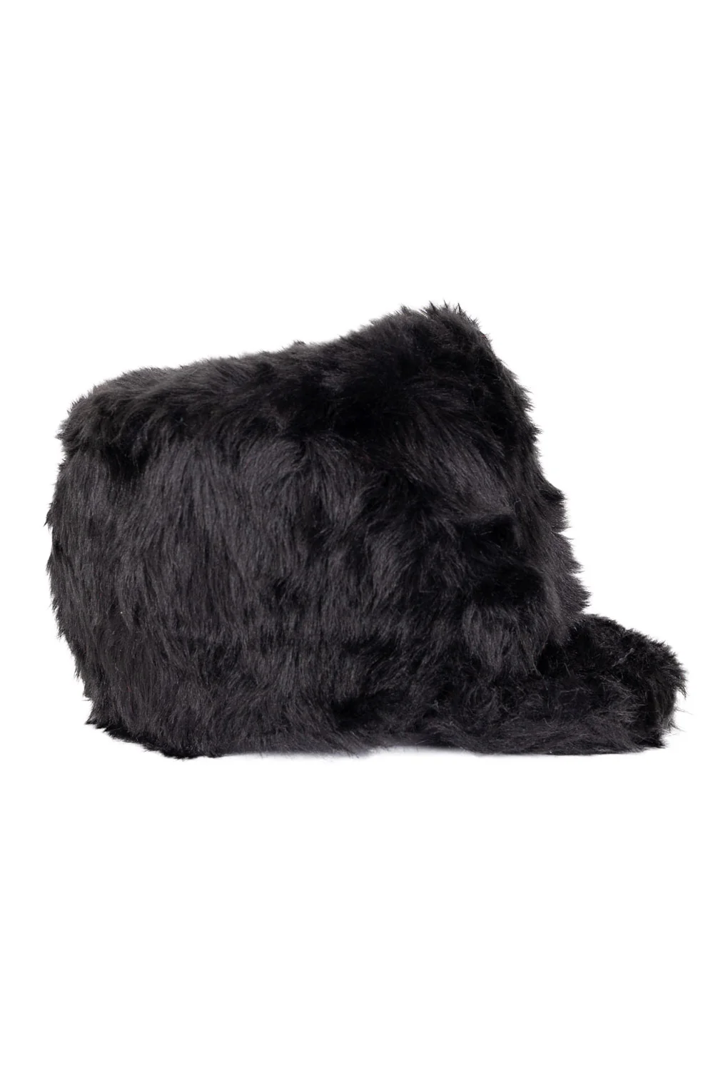 Pluche fanfare hoed harmonie zwart 15 cm