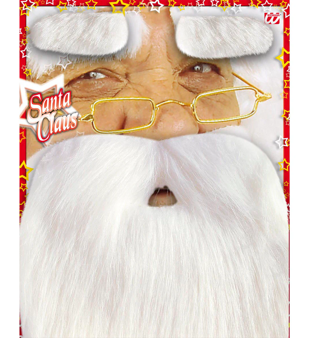 Pluche kerstman baardset - Image 2