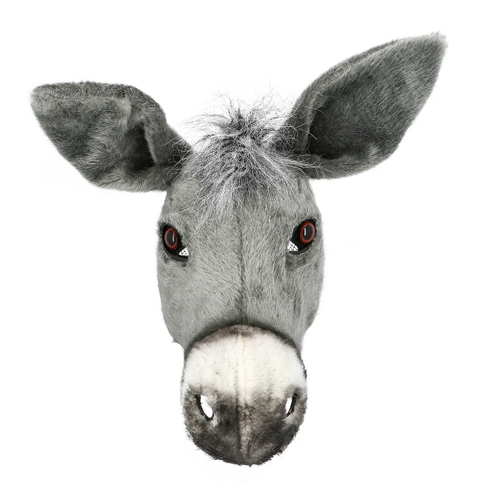 Pluchen masker Ezel - Image 2