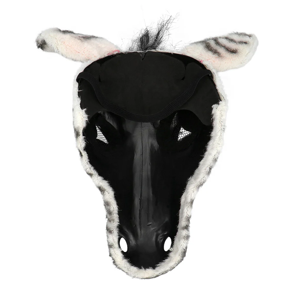 Pluchen masker Zebra - Image 6