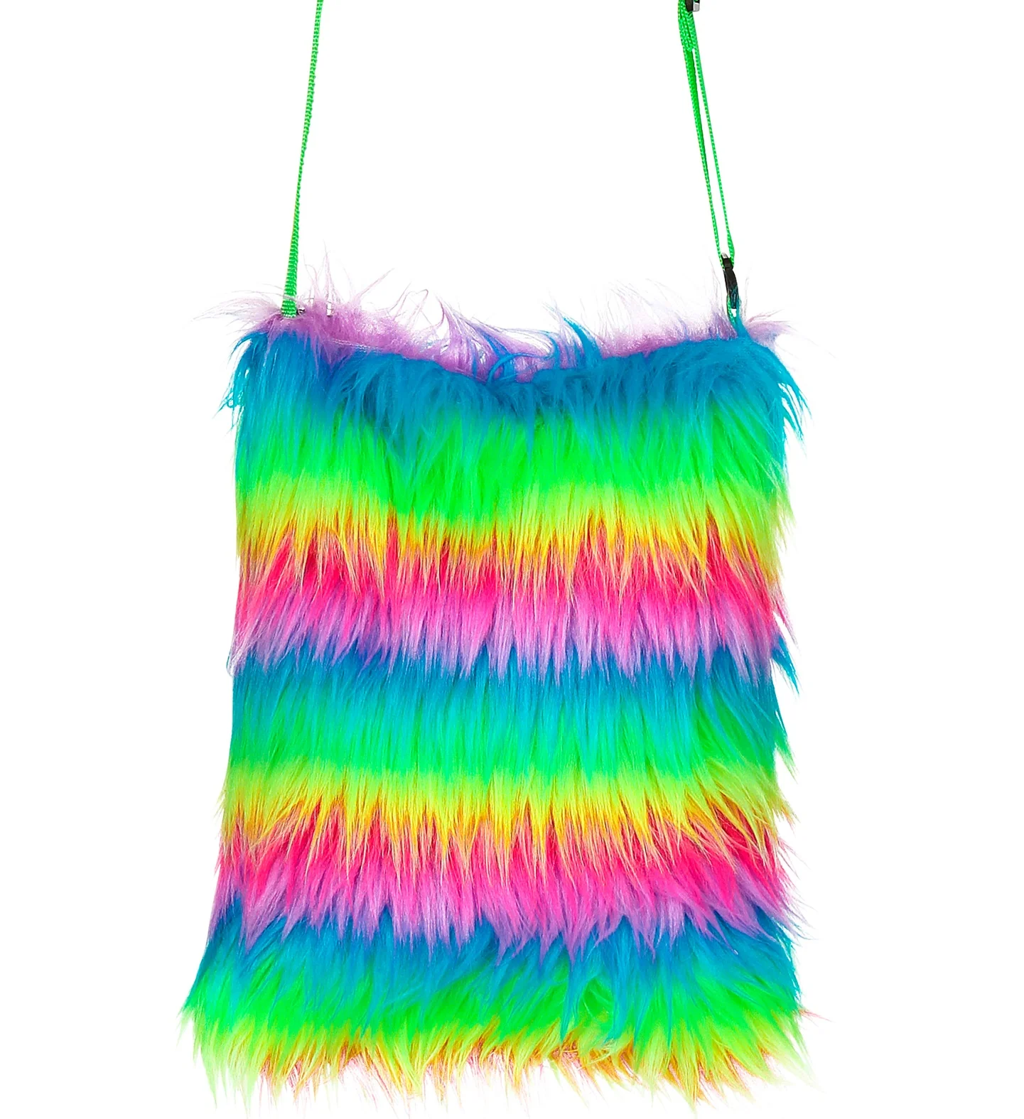 Plushe Handtas Regenboog