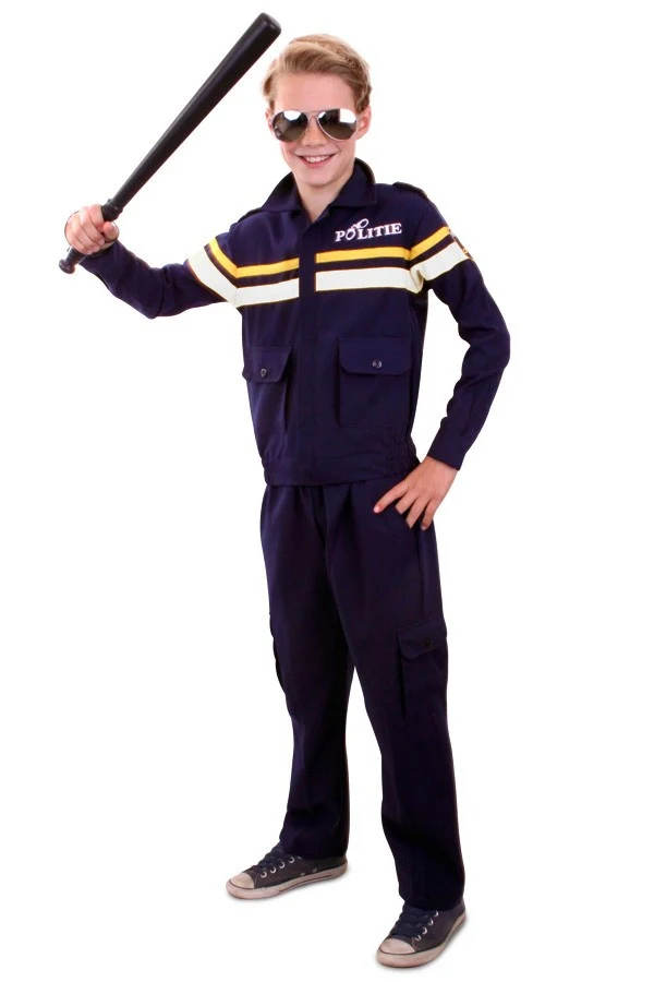 Politie kostuum jongens