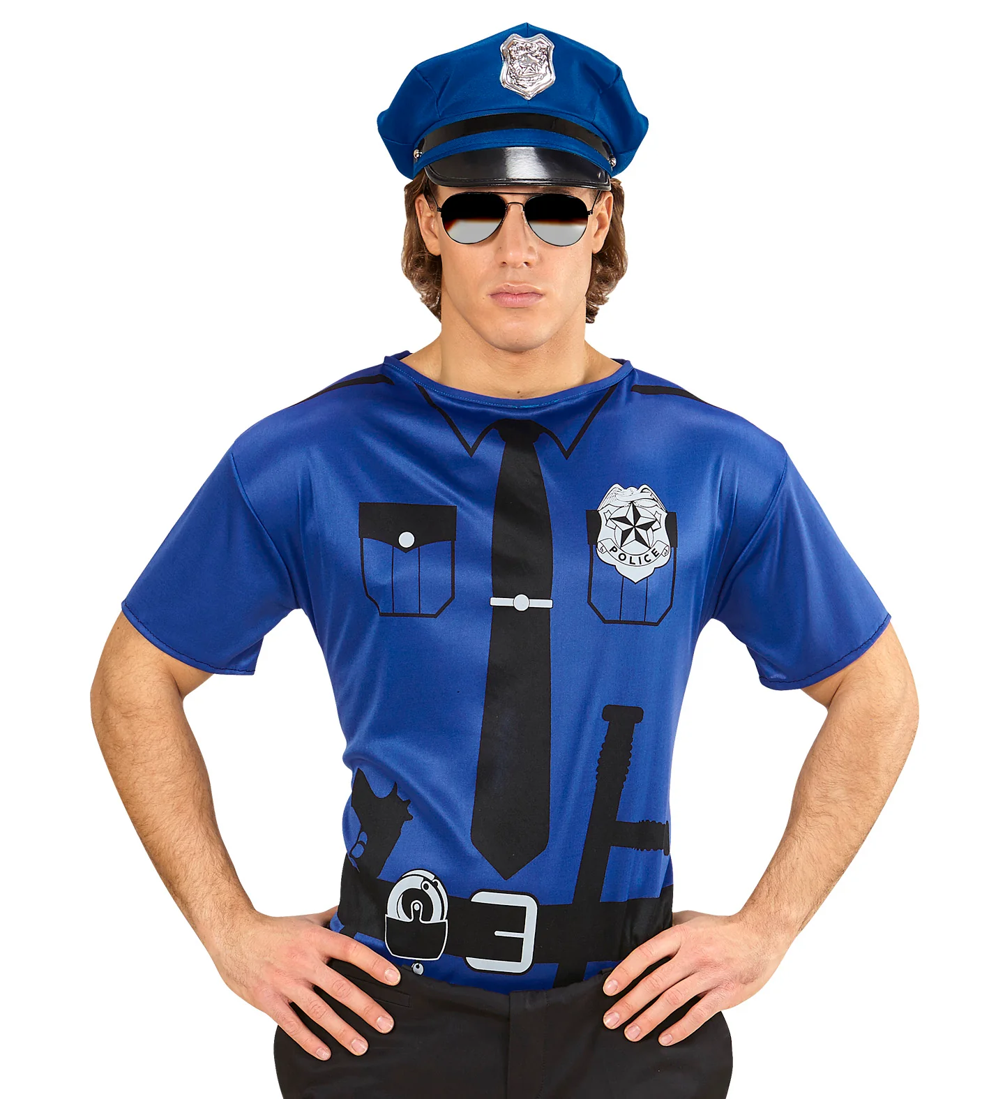 Politie officier t-shirt - Image 2