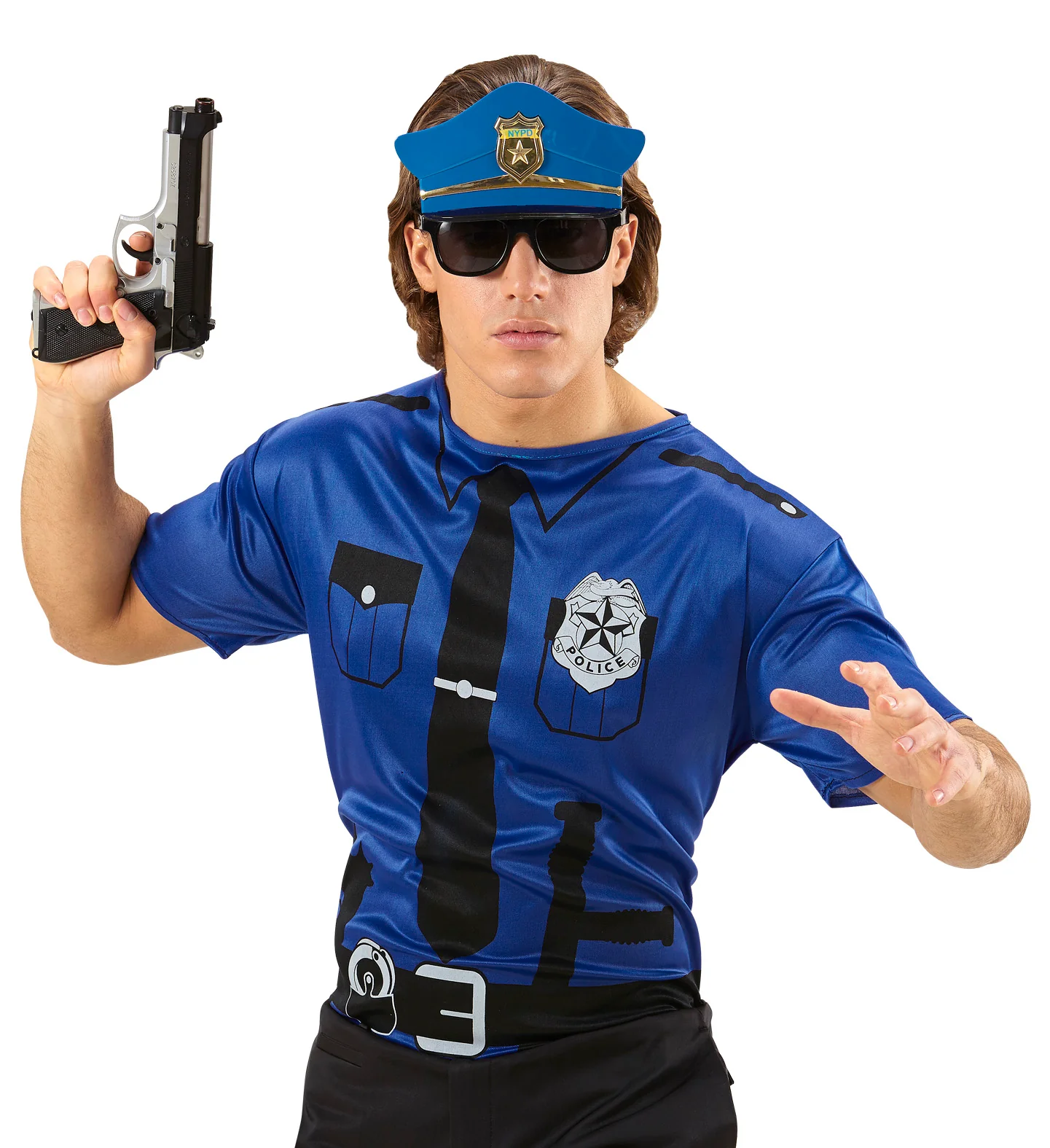 Politie officier t-shirt - Image 3