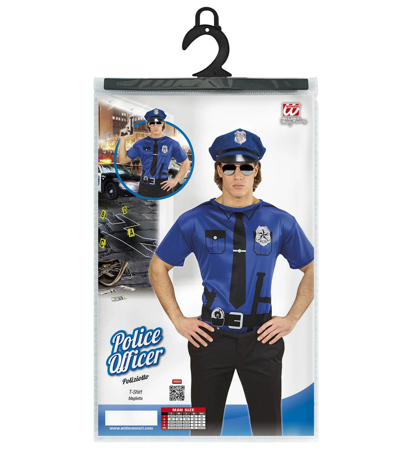 Politie officier t-shirt - Image 5