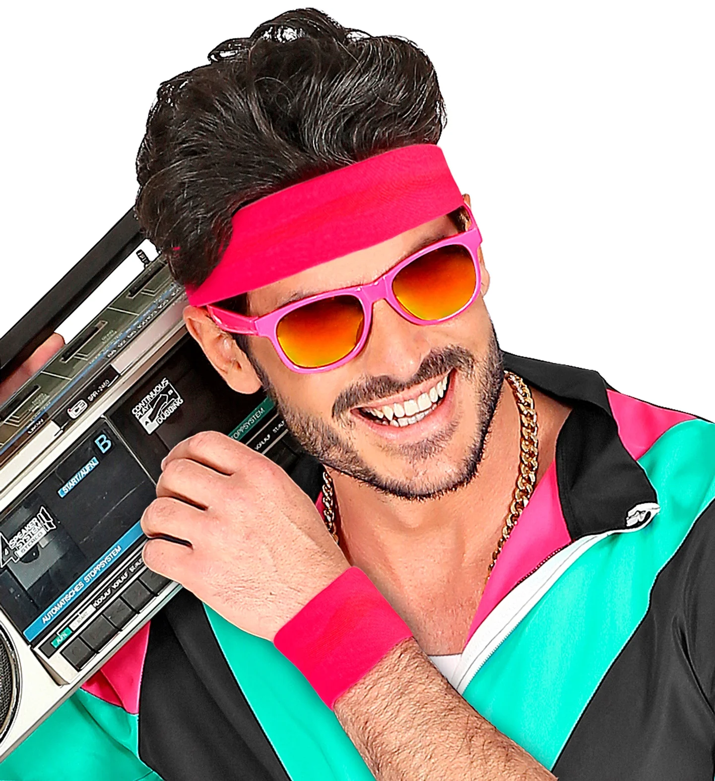 Polsbandjes neon roze Philip - Image 3