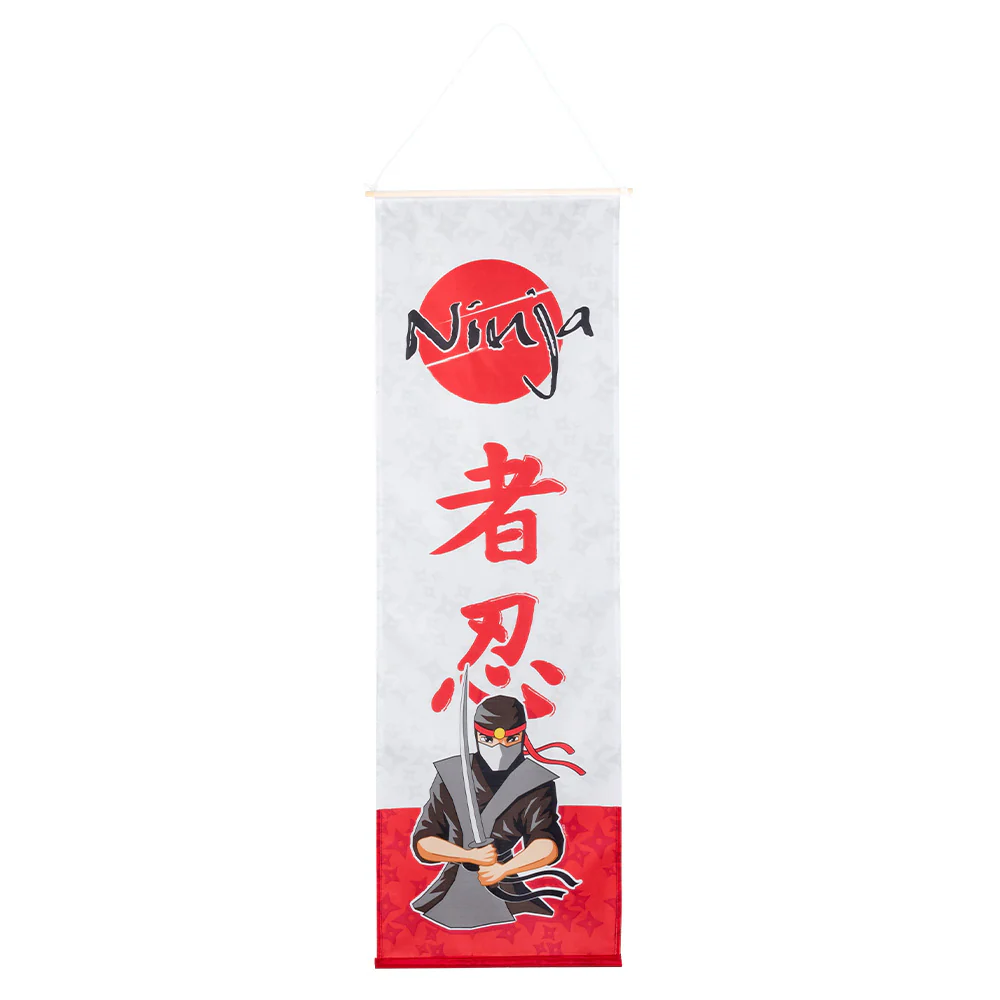 Polyester banner 'Ninja'