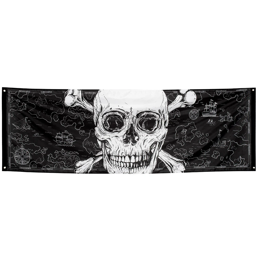 Polyester banner Piraten