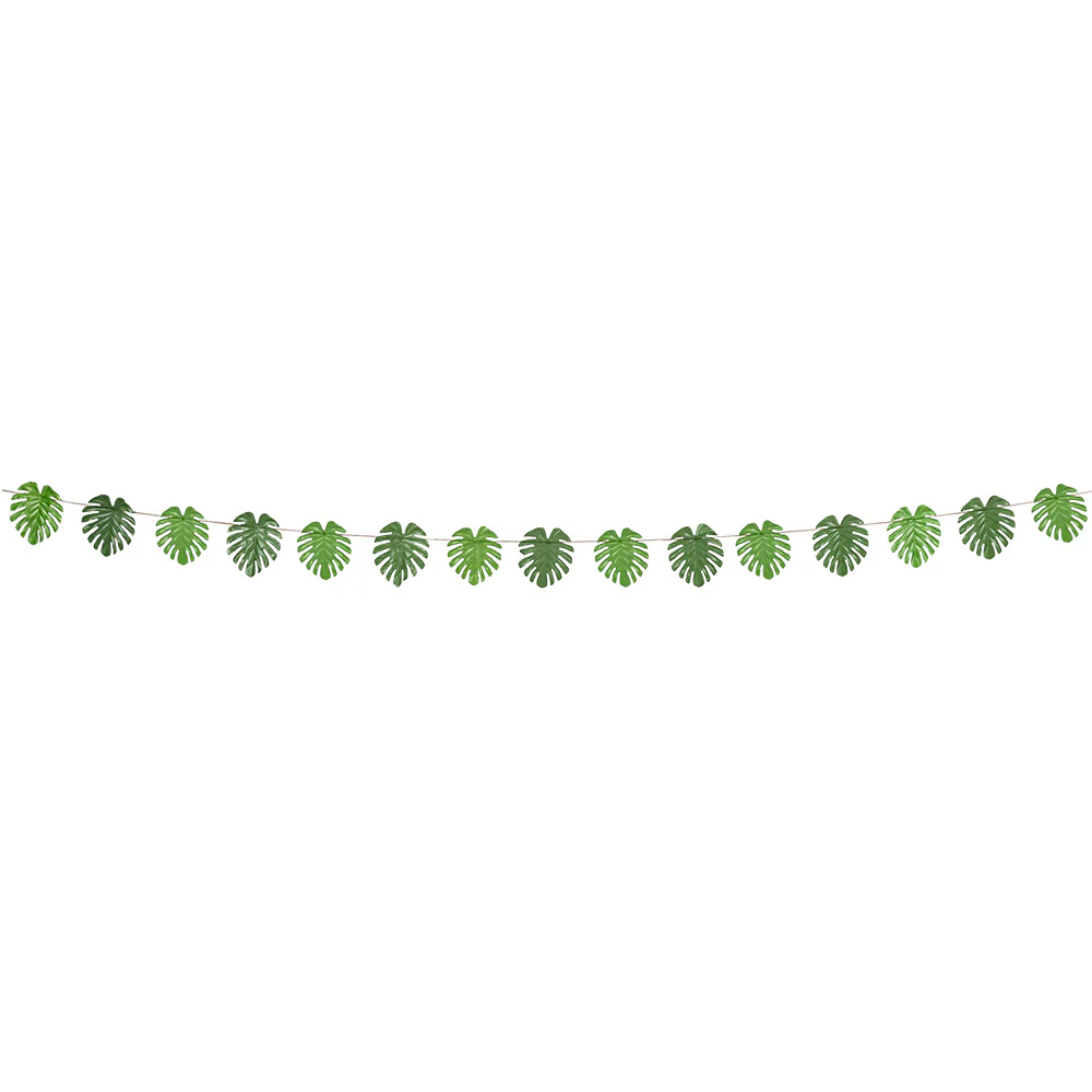 Polyester slinger Palmbladeren
