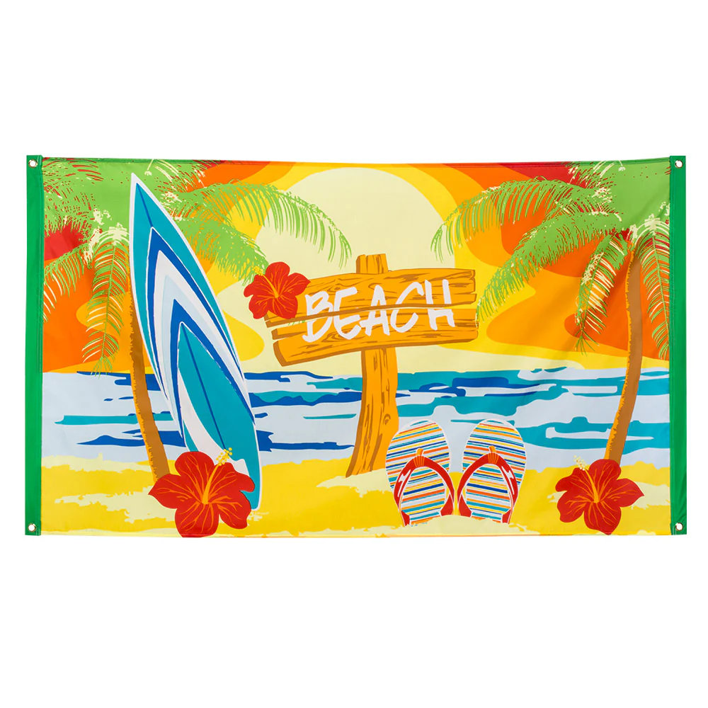 Polyester vlag 'Beach'