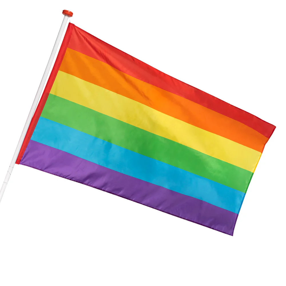 Polyester vlag Regenboog - Image 2