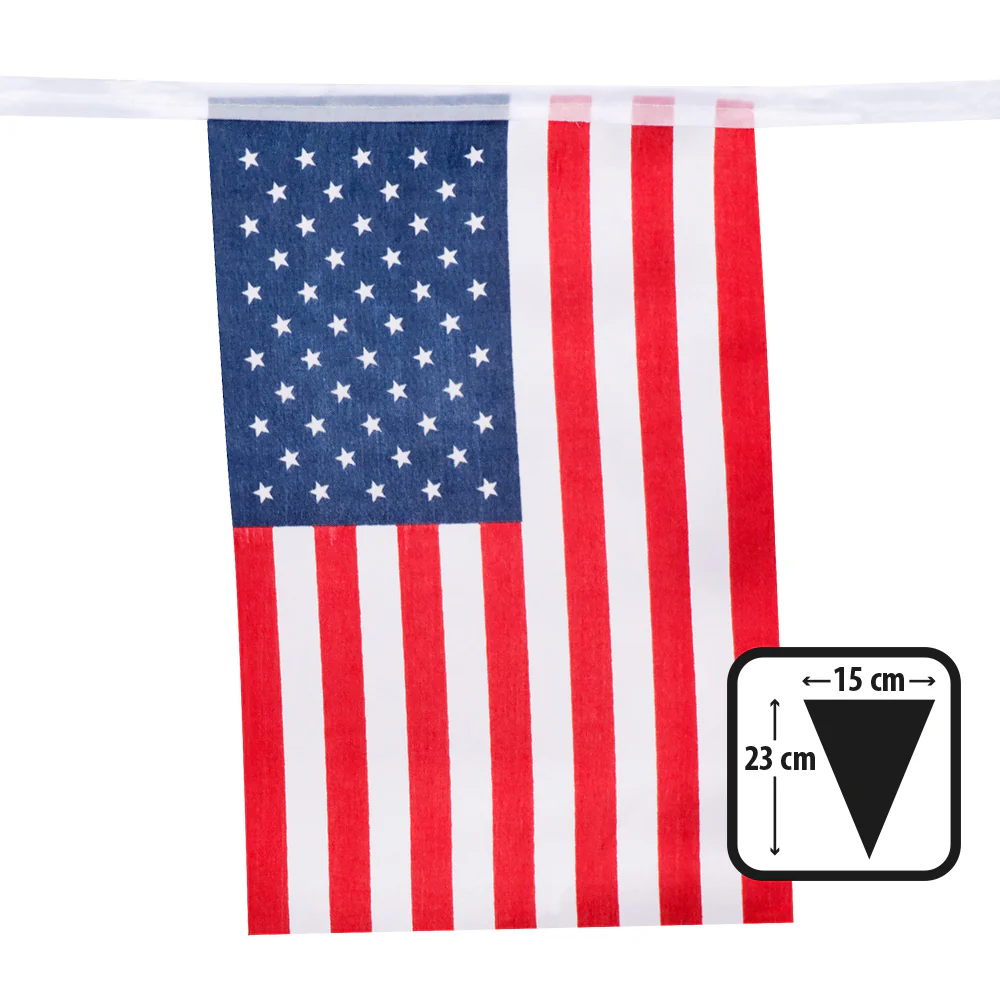 Polyester vlaggenlijn USA - Image 2