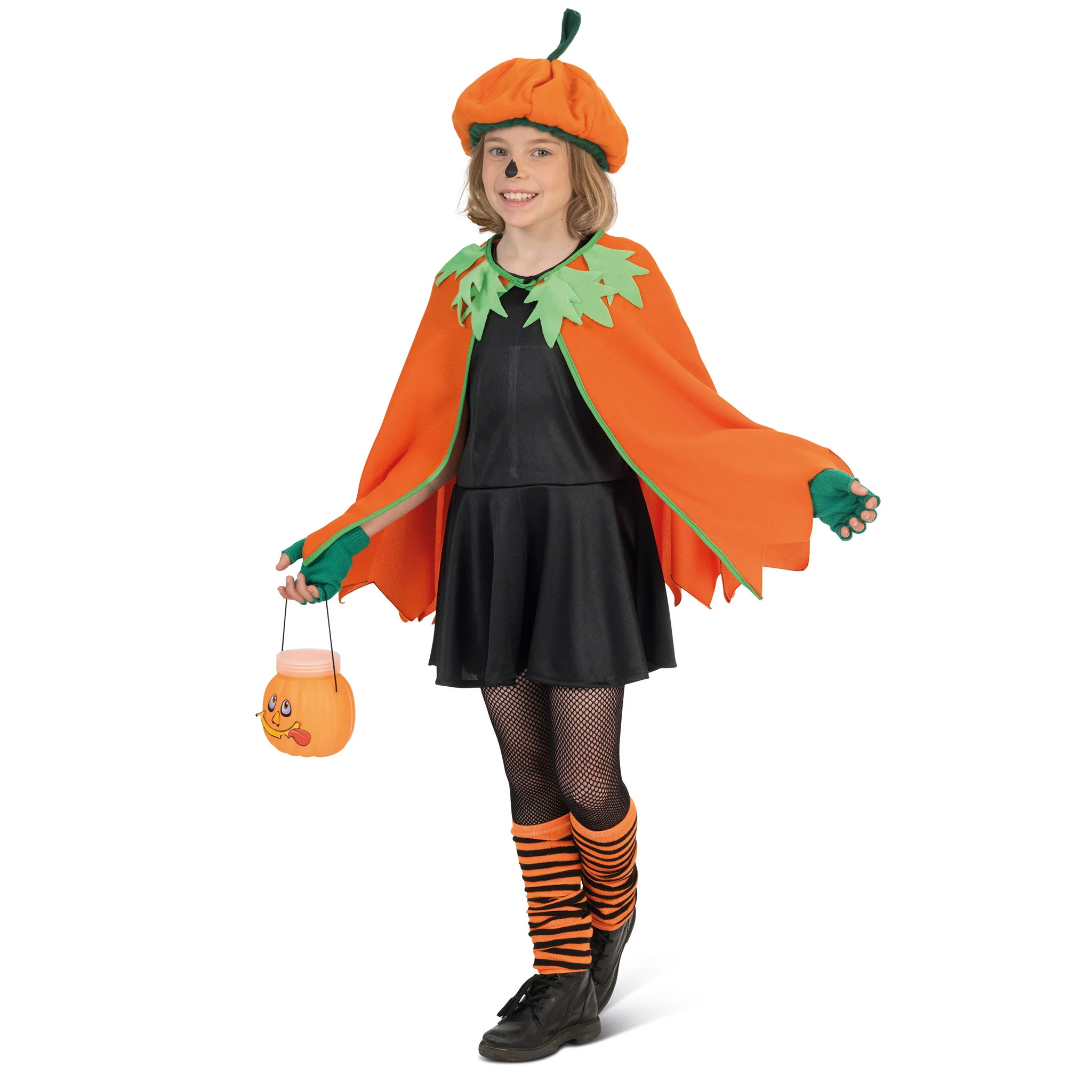 Pompoen cape voor kinderen - Image 2
