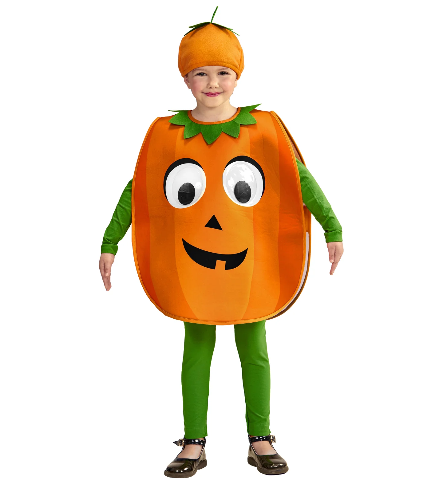 Pompoenenpak kind met grote ogen - Image 2