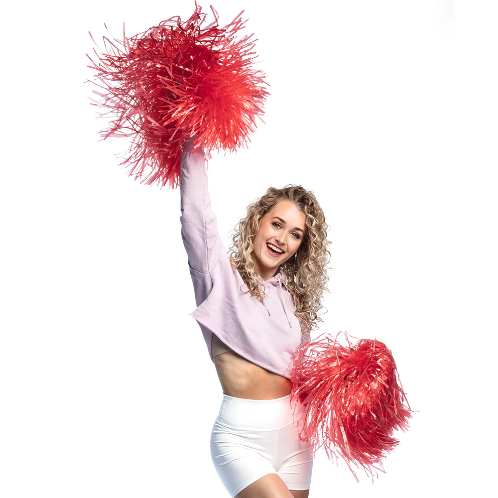 Pompom deluxe rood - Image 3
