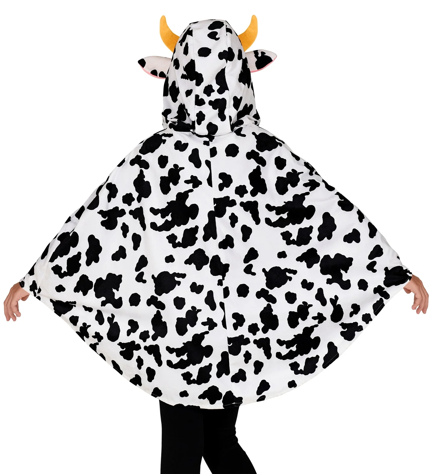 Koeien poncho met muts kinderen - Image 3