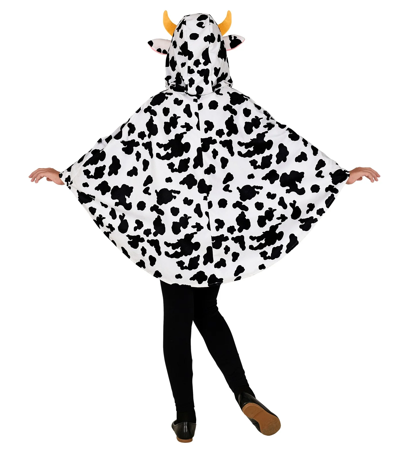Koeien poncho met muts kinderen - Image 4