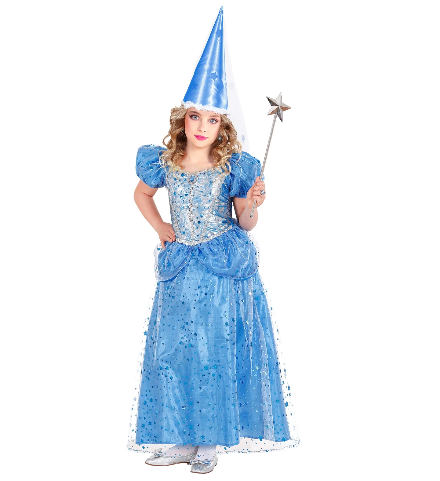 Prinsessenjurk blauw kinderen - Image 3