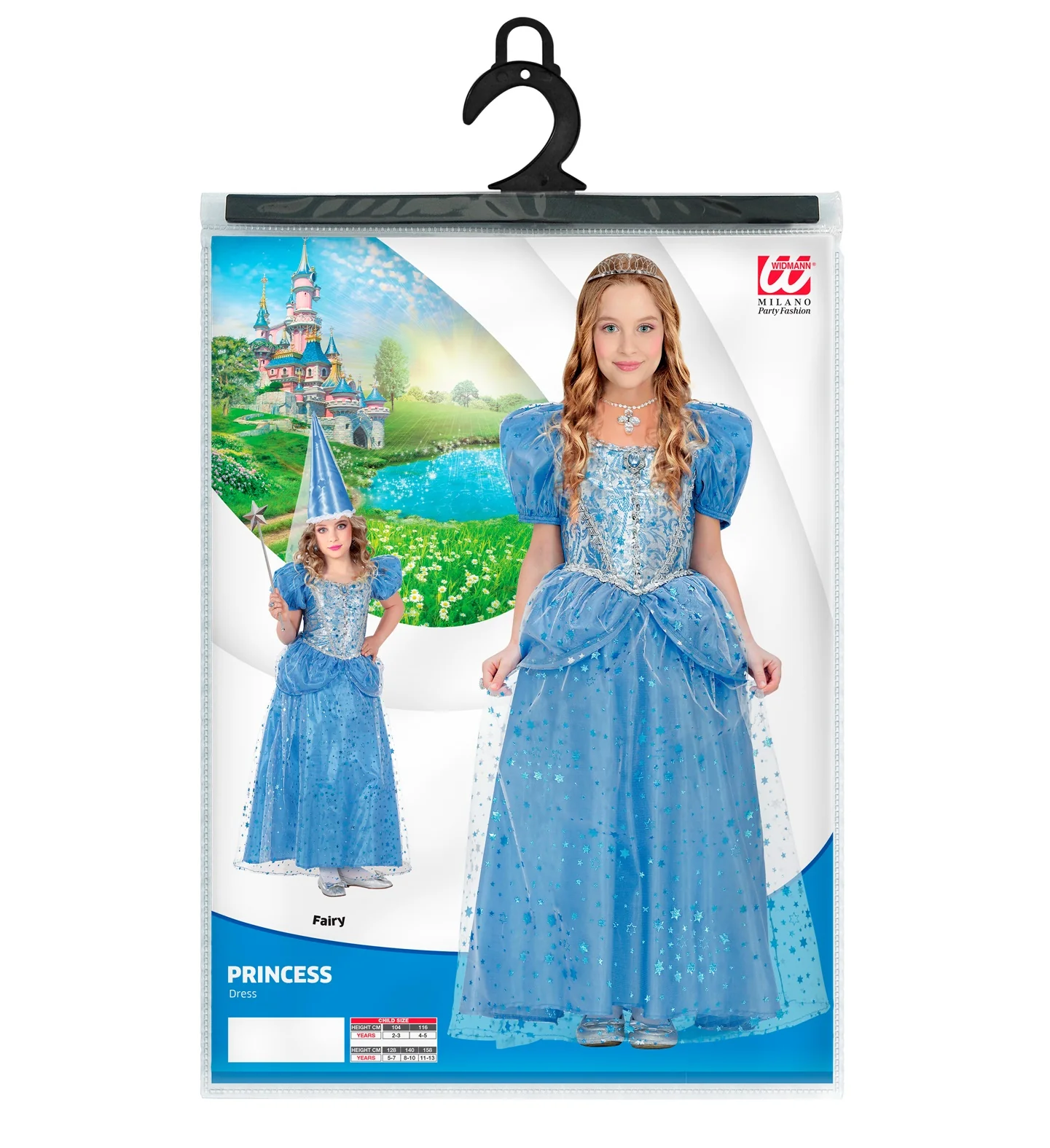 Prinsessenjurk blauw kinderen - Image 4