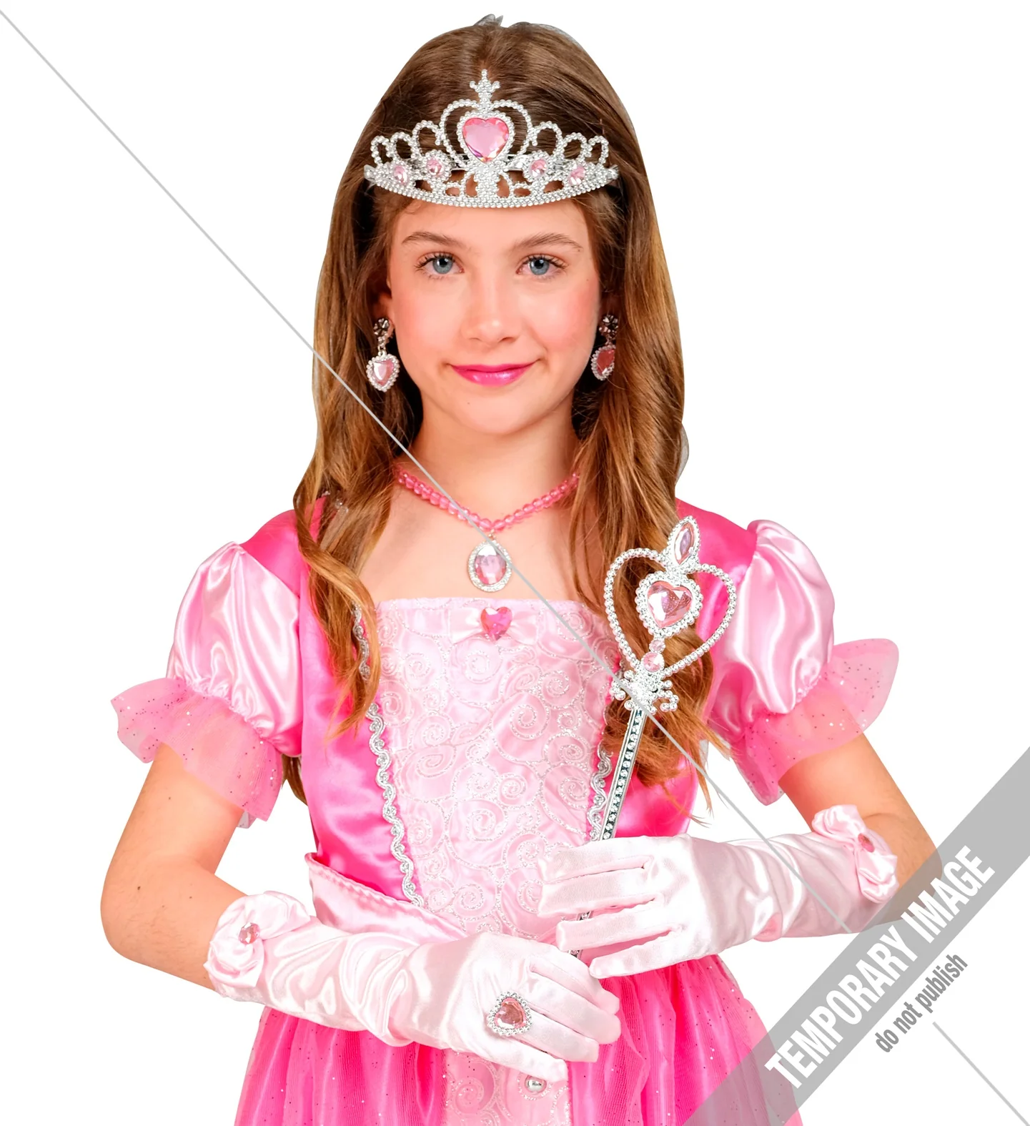 Prinses set Anna roze - Image 4