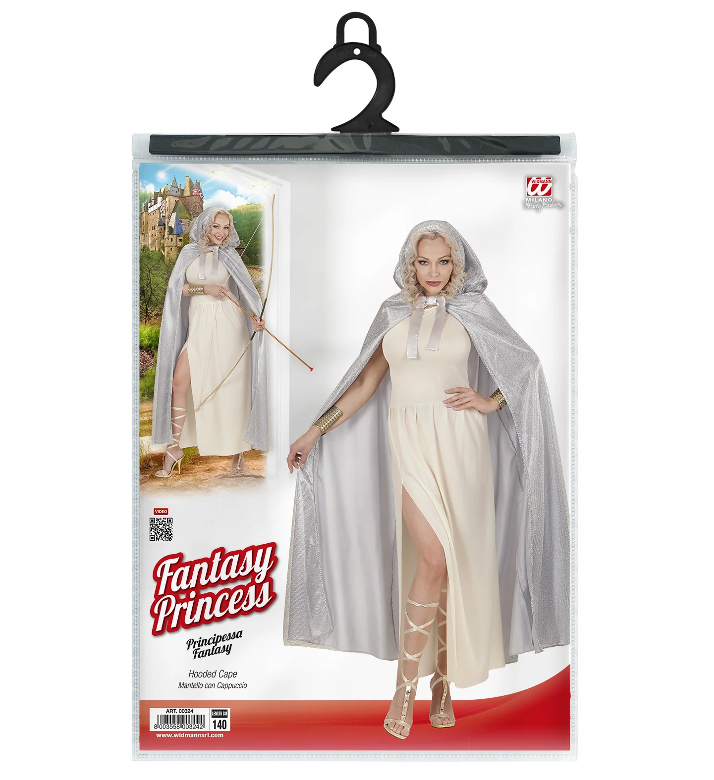 Prinsessen cape met muts - Image 5