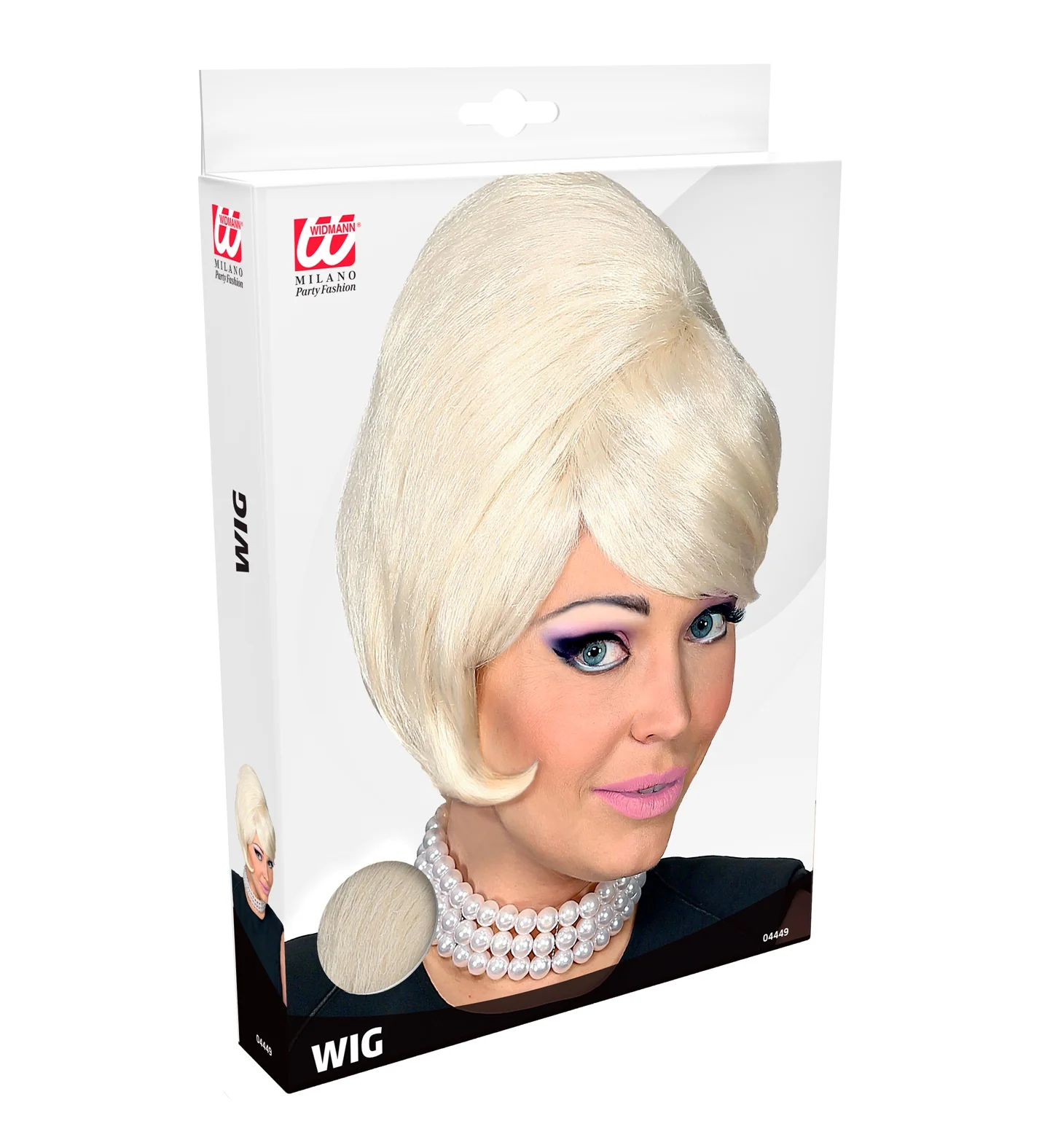80's pruik blond Beehive - Image 4