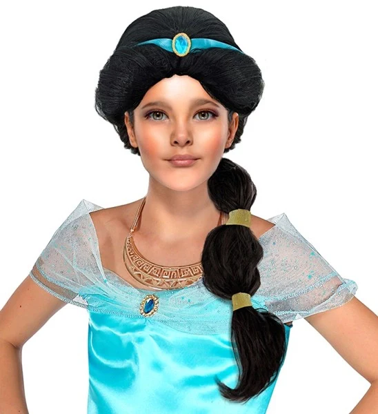 Pruik arabische prinses kind Jasmine