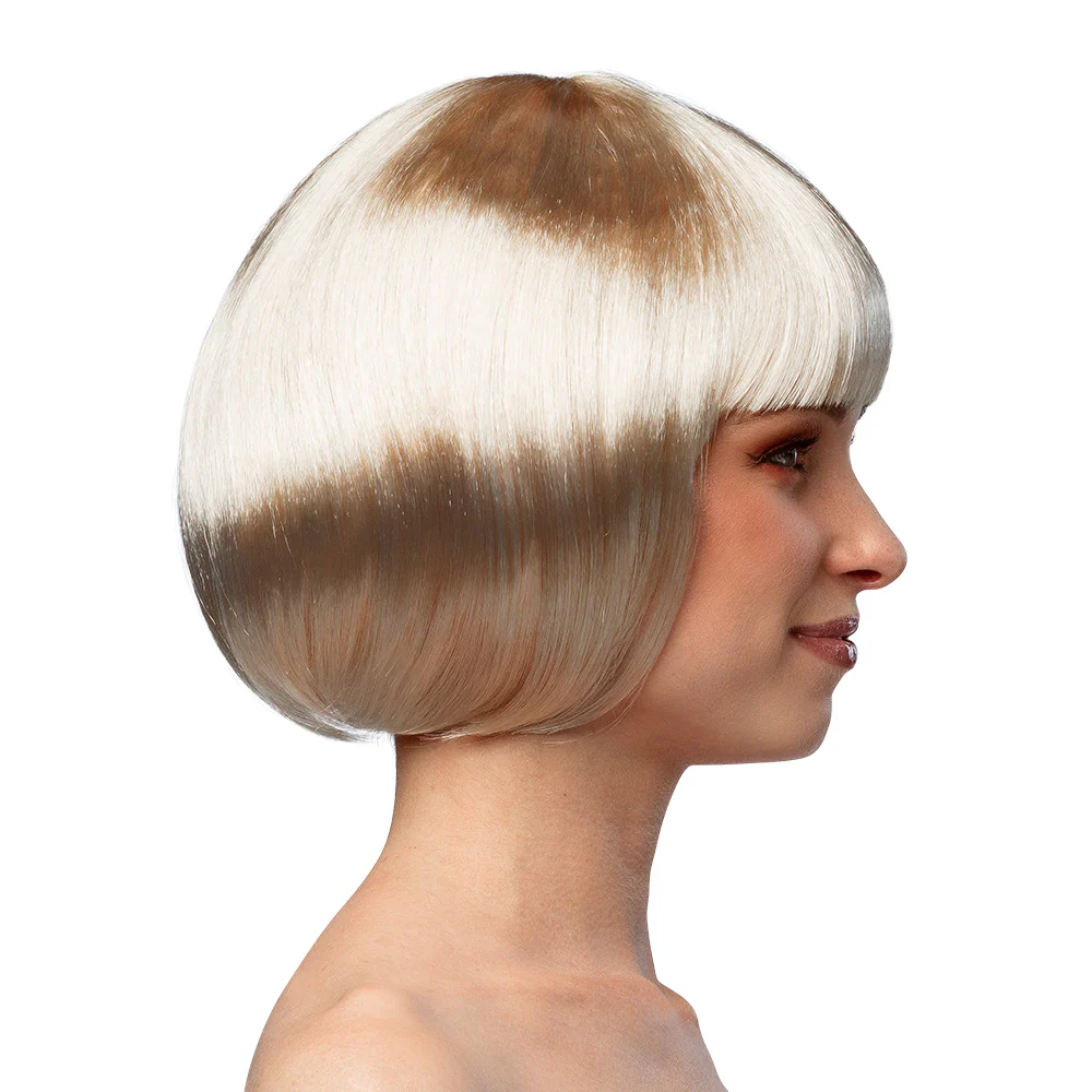 Boblijn pruik Cabaret platinum blond - Image 2