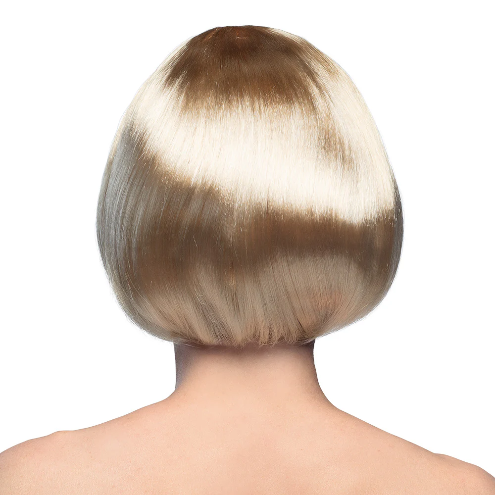 Boblijn pruik Cabaret platinum blond - Image 3