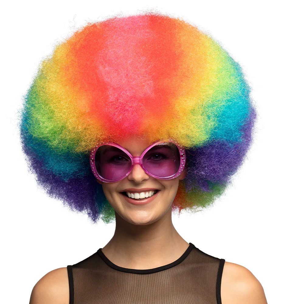 Afropruik Clown Rainbow deluxe - Image 2