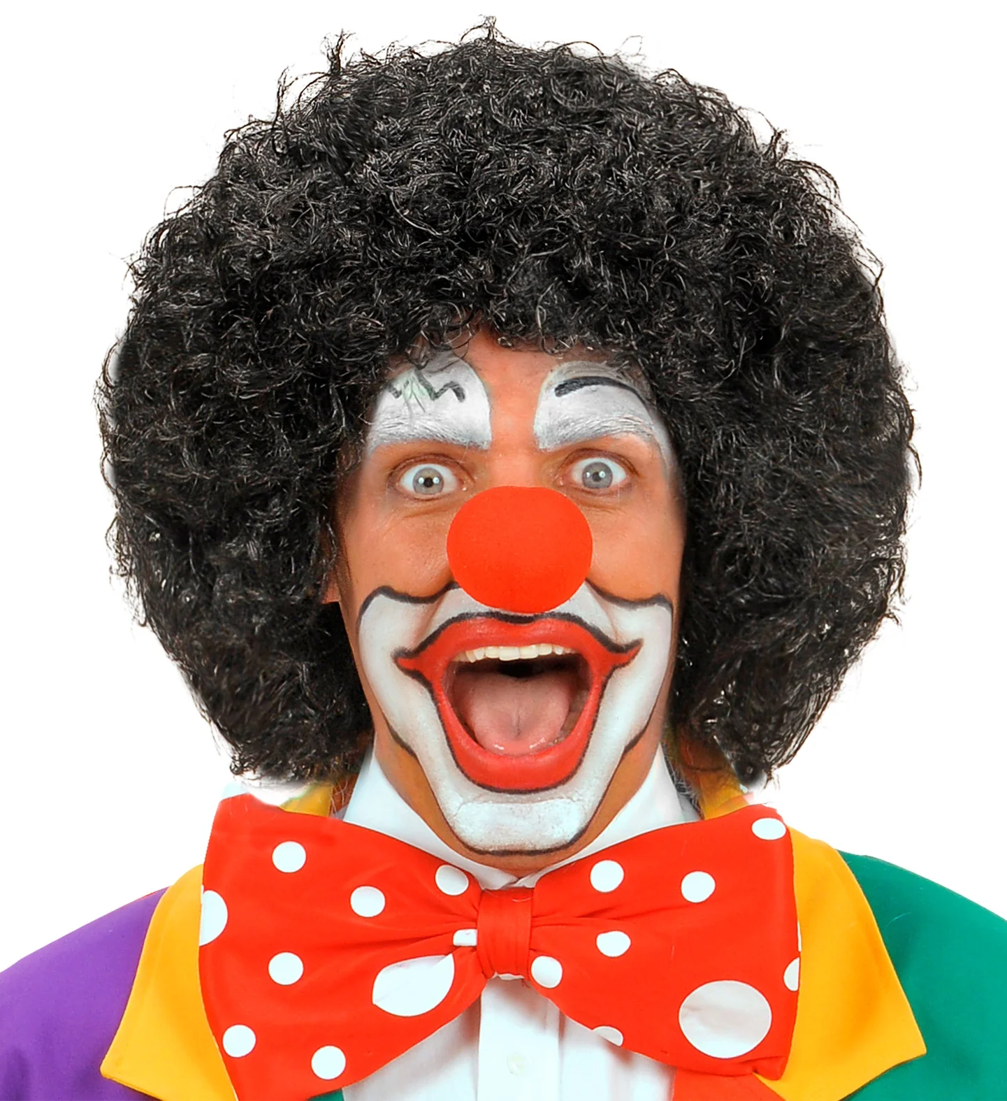 pruik clown zwart - Image 2