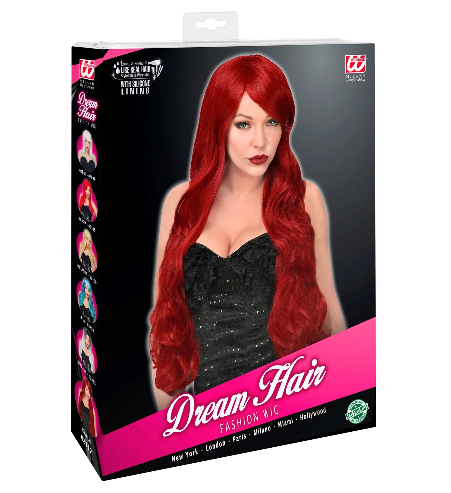 Pruik lang haar Cosplay  Kayla - Image 3