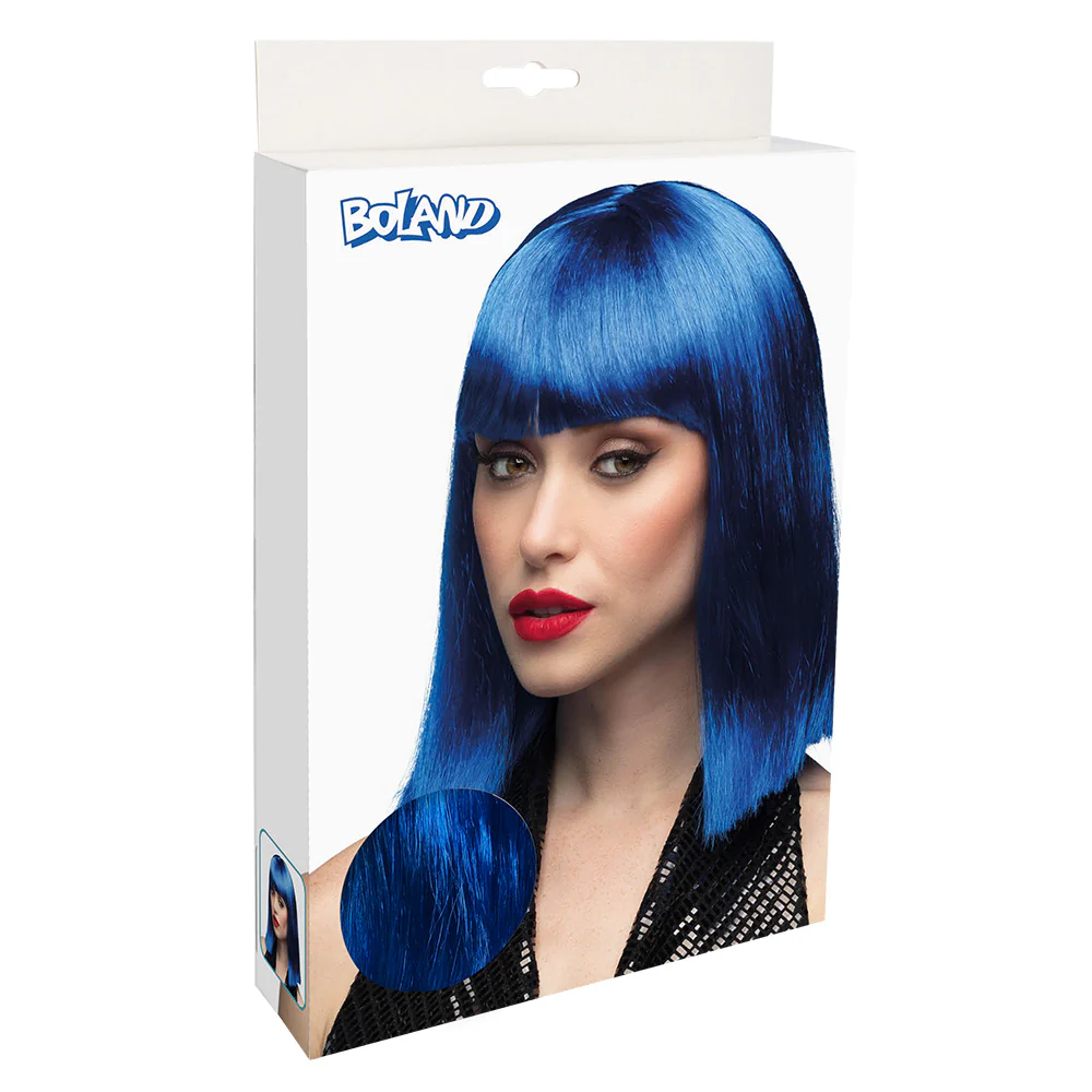 Pruik Dance blauw - Image 4
