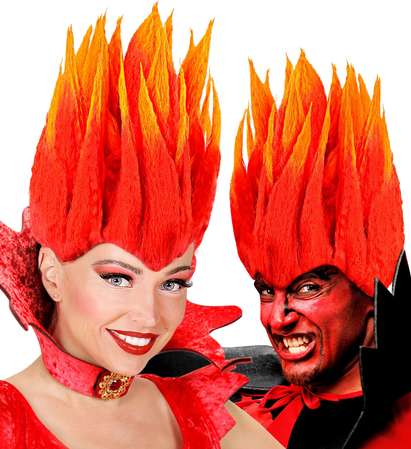Duivel pruik Diablo - Image 3