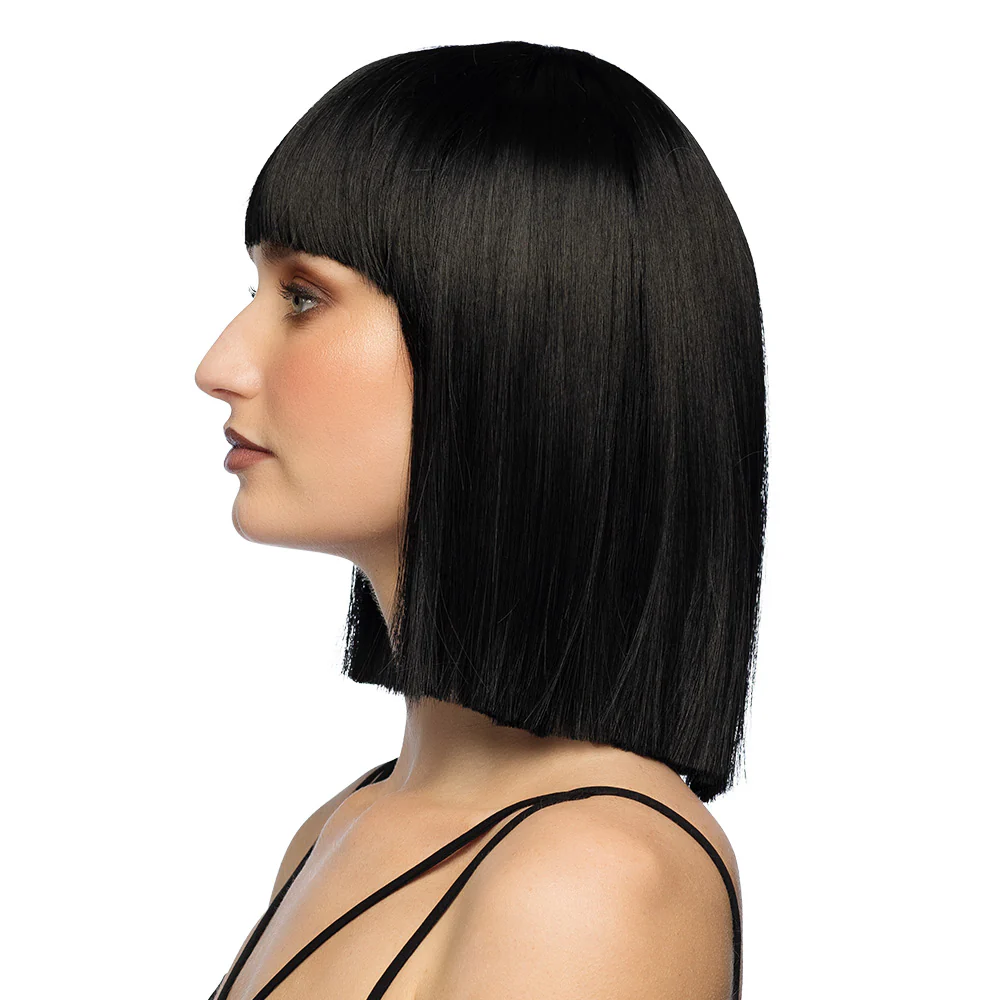 Pruik Djamilla brilliant black - Image 3