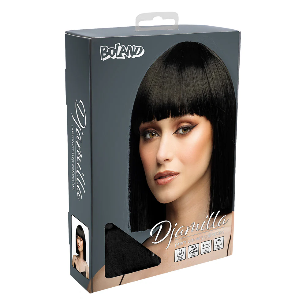 Pruik Djamilla brilliant black - Image 5
