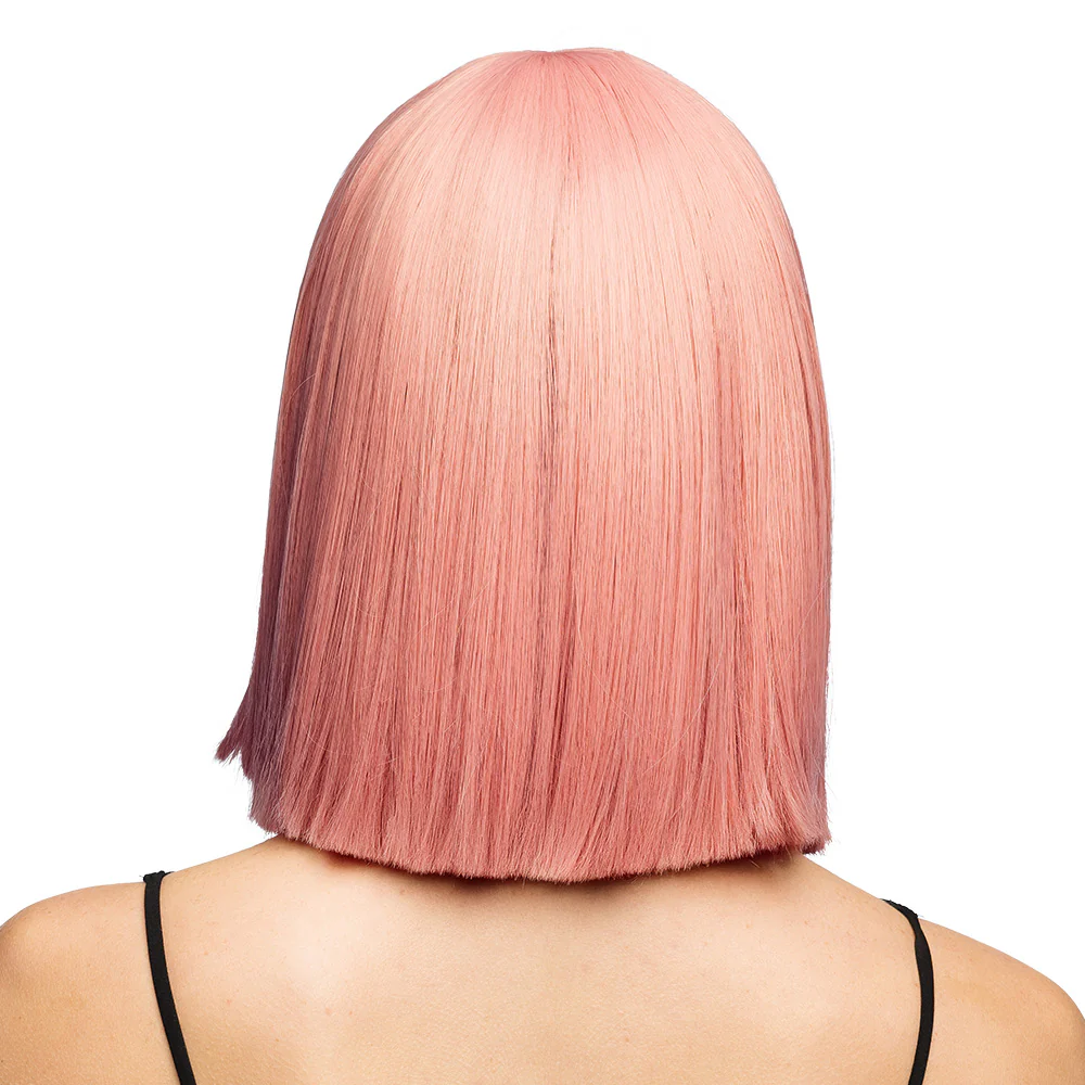 Pruik Djamilla coral pink - Image 4