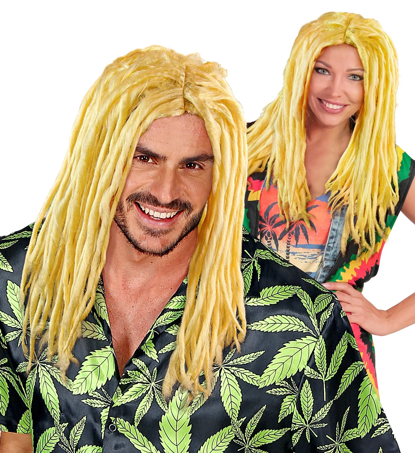 Pruik Dreadlocks Blond - Image 5