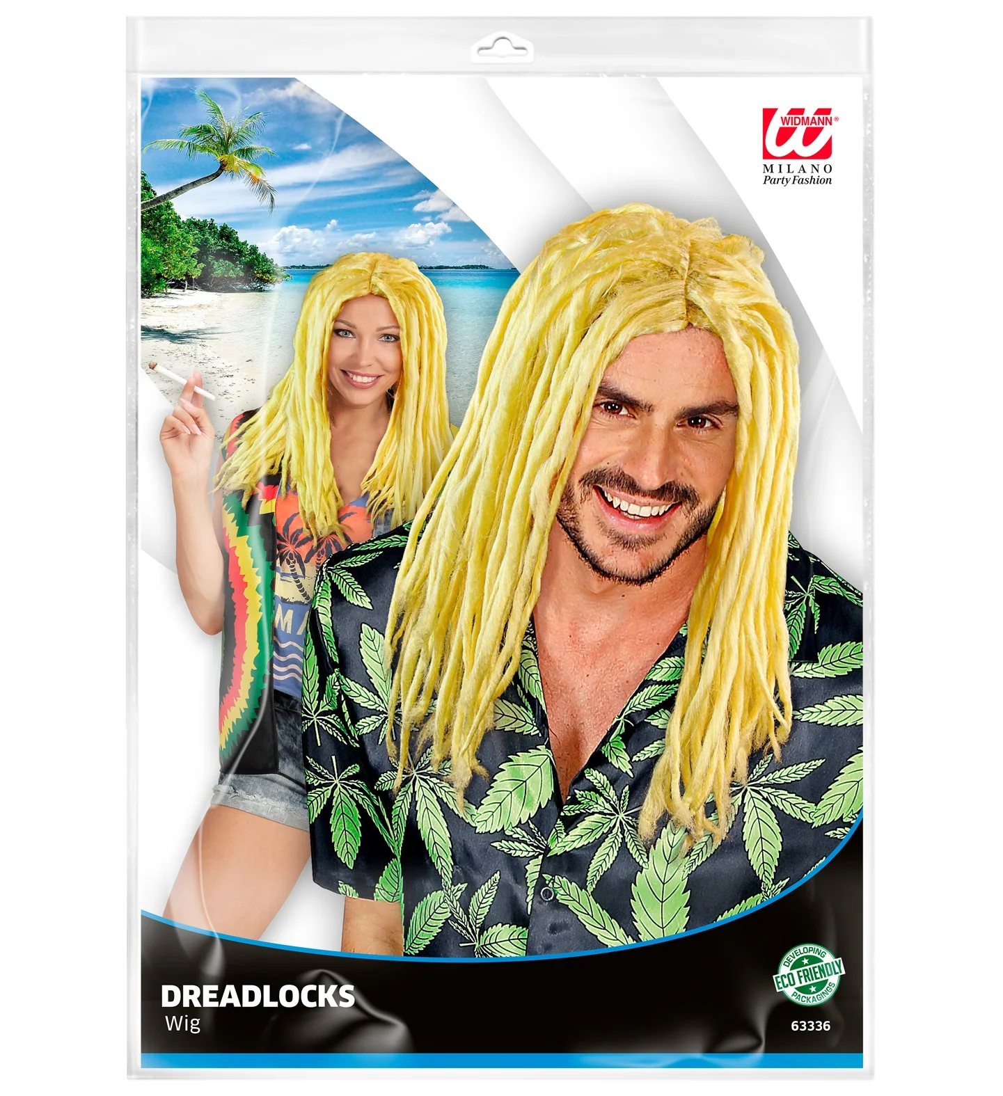 Pruik Dreadlocks Blond - Image 6